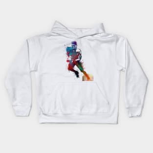 American football player #football #sport Kids Hoodie